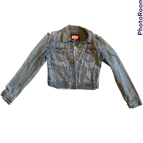 Abercrombie & Fitch Jackets & Coats Abercrombie Fitch Denim Vintage